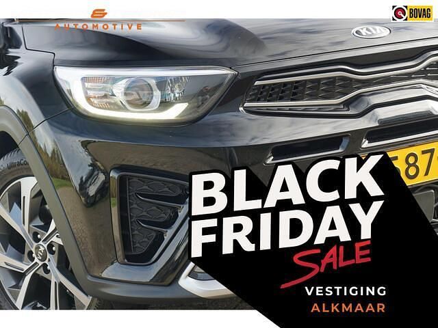 Zwart Gebruikt 2021 Kia Stonic GT-Line SUV | € 18.425 (Super prijs) - Afbeelding 1/4
