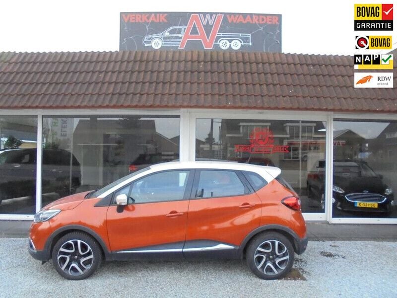 Oranje Gebruikt 2014 Renault Captur Dynamique SUV | € 8.850 (Eerlijke prijs) - Afbeelding 1/4