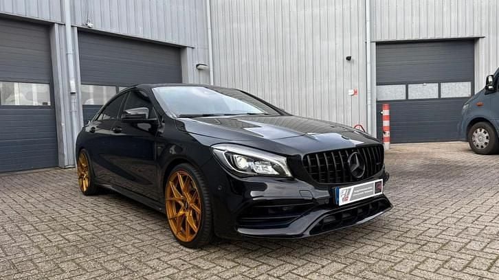 Occasion Mercedes CLA45 AMG AMG 381 PK (280 kW) 2017 Zwart (metallic) Sedan