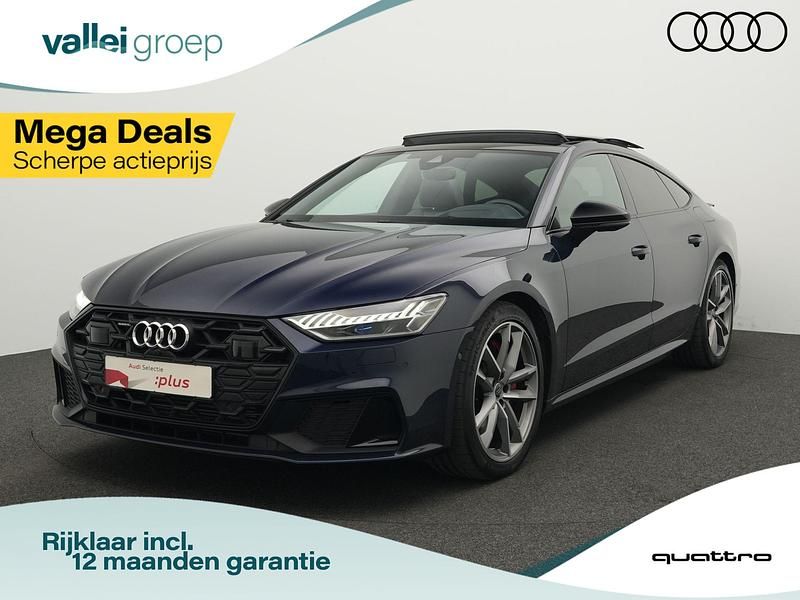 Blauw Gebruikt 2024 Audi A7 Sportback Competition Hatchback | € 62.800 (Eerlijke prijs) - Afbeelding 1/4
