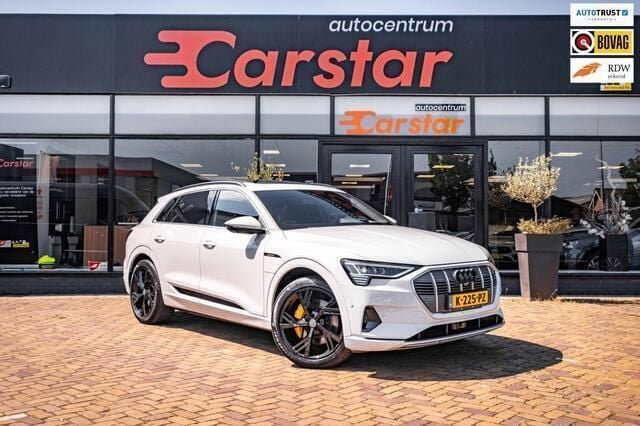 Wit Gebruikt 2019 Audi e-tron Advanced SUV | € 34.950 (Eerlijke prijs) - Afbeelding 1/4