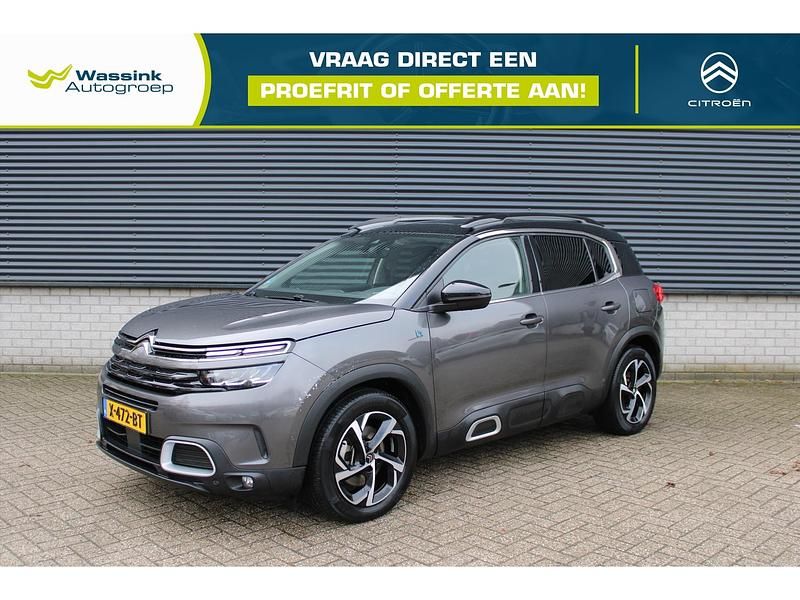 Grijs (metallic) Occasion 2022 Citroën C5 Aircross Business Class SUV | € 20.000 (Super prijs) - Afbeelding 1/4