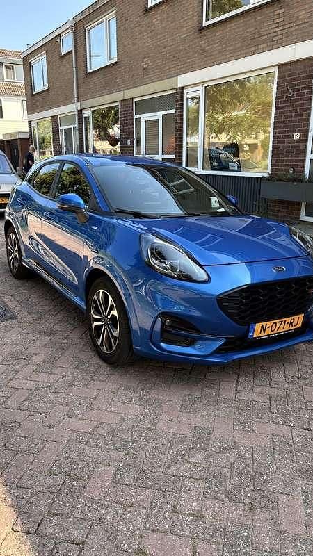 Blauw Gebruikt 2020 Ford Puma ST-Line X MPV | € 24.000 - Afbeelding 1/4