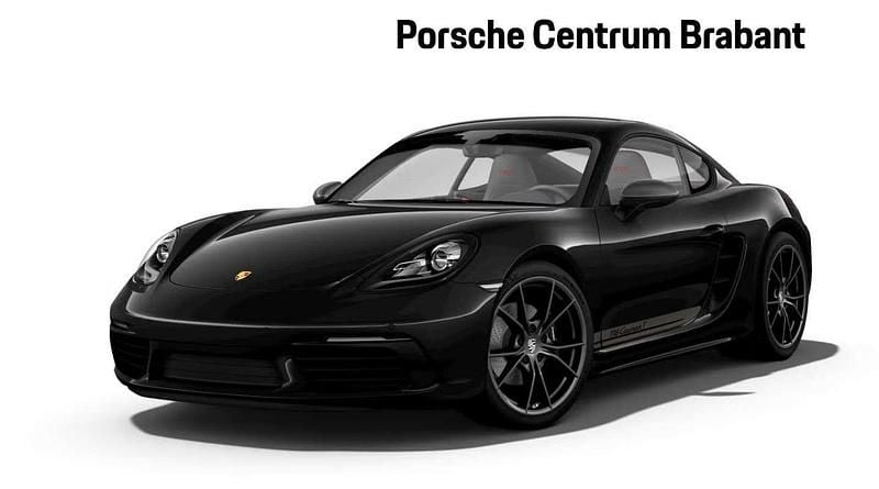 Zwart (metallic) Gebruikt 2020 Porsche 718 Cayman T Coupé | € 79.750 - Afbeelding 1/4