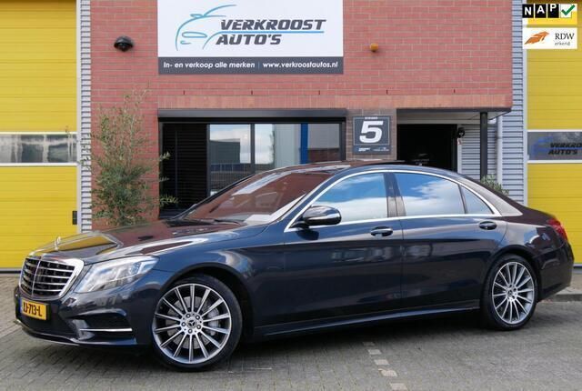 Blauw Gebruikt 2015 Mercedes S500 Prestige Sedan | € 44.950 (Eerlijke prijs) - Afbeelding 1/4