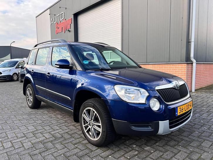 Blauw (metallic) Gebruikt 2010 Skoda Yeti SUV | € 4.500 (Eerlijke prijs) - Afbeelding 1/4
