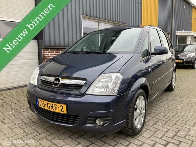 Grijs, metallic lak Gebruikt 2008 Opel Meriva MPV | € 2.950 (Iets duurder) - Afbeelding 1/4