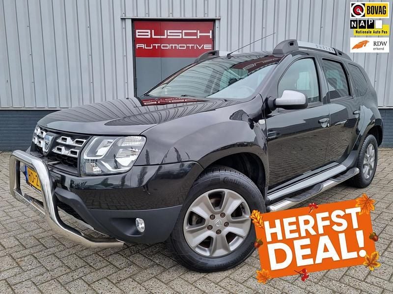 Zwart Gebruikt 2015 Dacia Duster Prestige SUV | € 11.995 (Eerlijke prijs) - Afbeelding 1/4