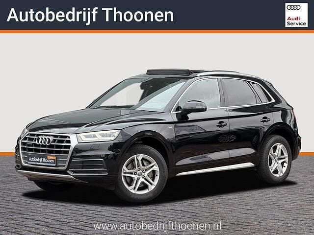 Zwart Gebruikt 2019 Audi Q5 S-Line SUV | € 29.900 (Eerlijke prijs) - Afbeelding 1/4