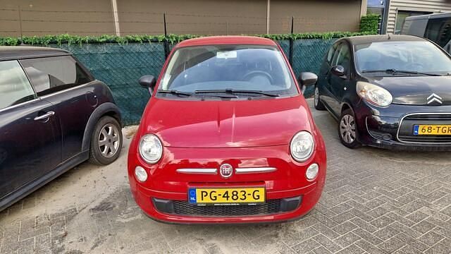 Rood Gebruikt 2012 Fiat 500 Easy Hatchback | € 2.950 - Afbeelding 1/4