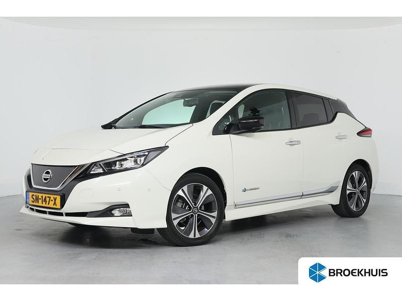 Wit Gebruikt 2018 Nissan Leaf 360º Hatchback | € 10.900 (Iets duurder) - Afbeelding 1/4