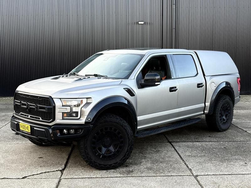 Occasion Ford F-150 Raptor 457 PK (336 kW) 2018 Zilver Pickup