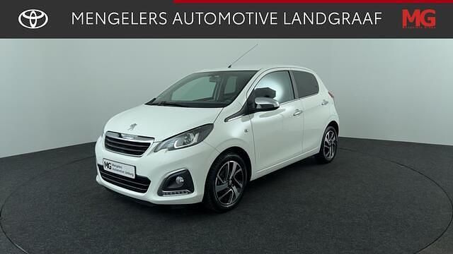 Wit Gebruikt 2019 Peugeot 108 Allure Hatchback | € 12.750 (Eerlijke prijs) - Afbeelding 1/4