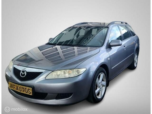 Grijs Gebruikt 2003 Mazda 6 Exclusive Stationwagen | € 1.399 (Eerlijke prijs) - Afbeelding 1/4