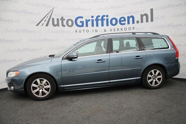 Occasion Volvo V70 Kinetic 116 PK (85 kW) 2013 Blauw Stationwagen