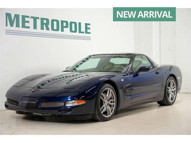 Blauw Gebruikt 2003 Corvette C5 Cabriolet | € 32.000 - Afbeelding 1/4
