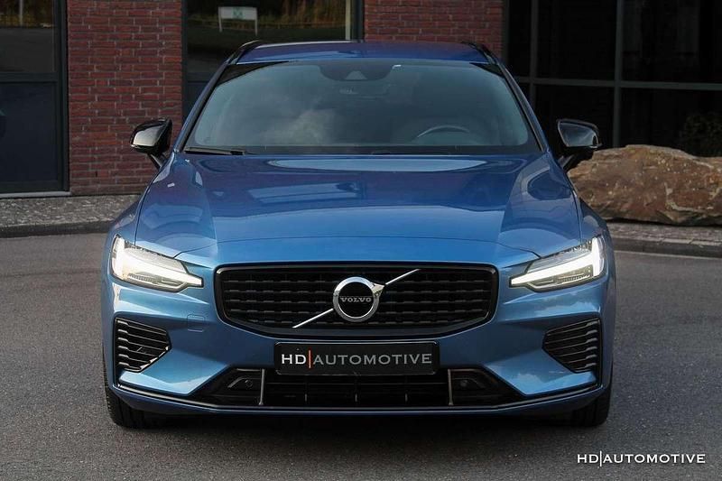 Blauw Gebruikt 2020 Volvo V60 R-Design Stationwagen | € 25.950 (Eerlijke prijs) - Afbeelding 1/4