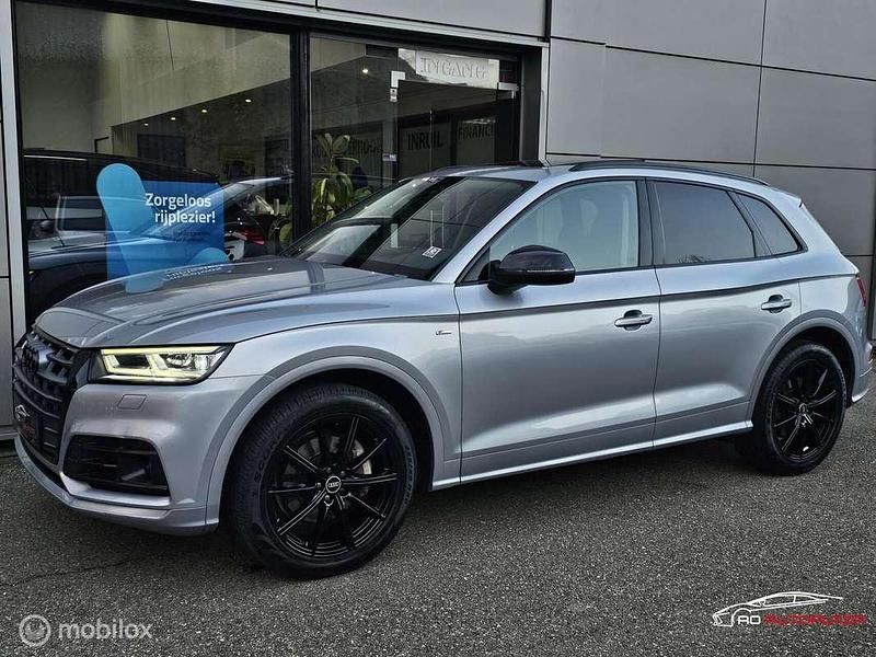Zilver Occasion 2017 Audi Q5 S-Line SUV | € 29.995 (Eerlijke prijs) - Afbeelding 1/4