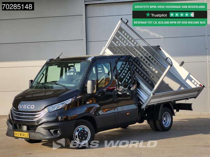 Zwart Nieuw 2025 Iveco Daily Van | € 49.900 - Afbeelding 1/3