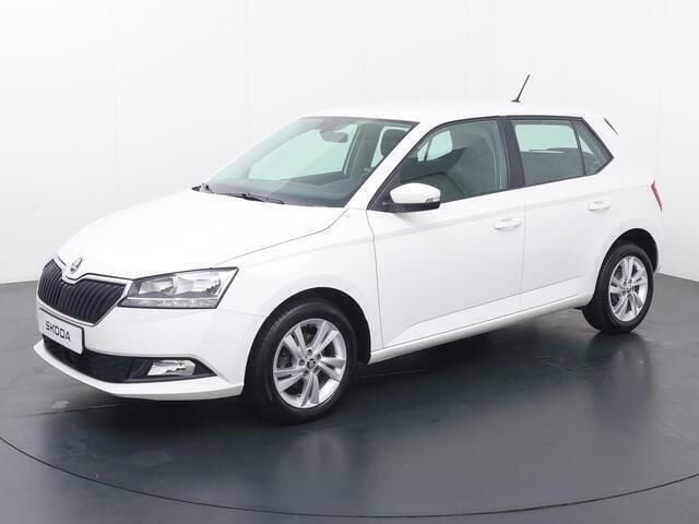 Wit Gebruikt 2020 Skoda Fabia Ambition Hatchback | € 14.940 (Eerlijke prijs) - Afbeelding 1/4