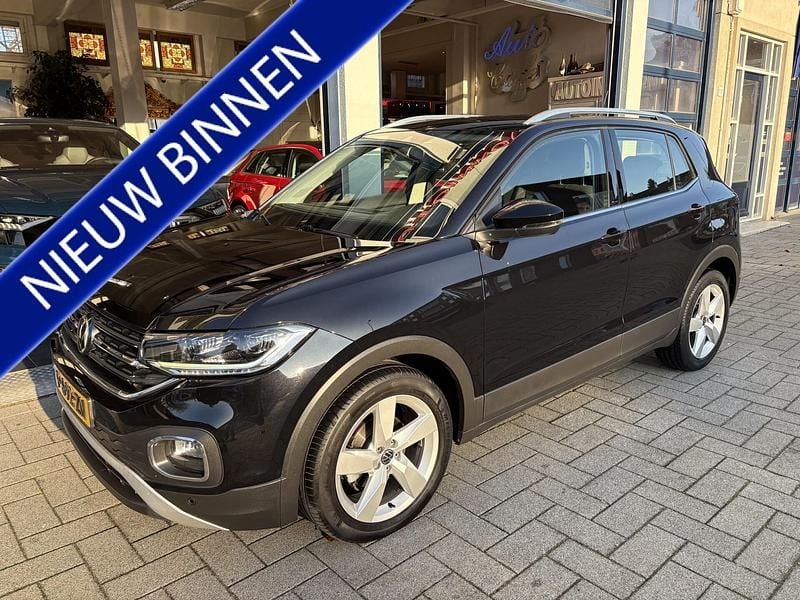 Zwart Gebruikt 2021 VW T-Cross Business SUV | € 18.450 (Super prijs) - Afbeelding 1/4