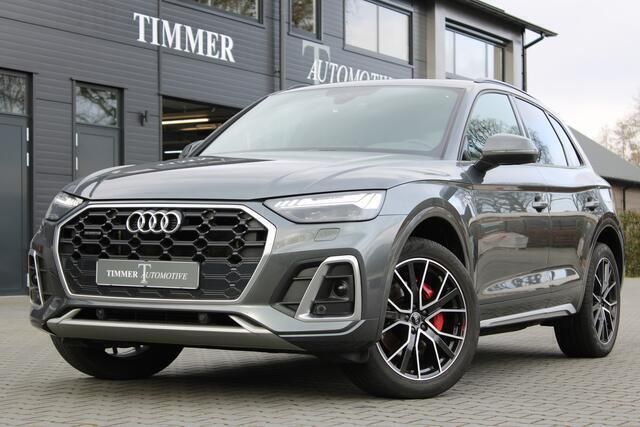 Grijs, metallic lak Gebruikt 2021 Audi Q5 S-Line SUV | € 42.650 (Eerlijke prijs) - Afbeelding 1/4