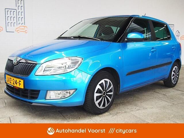 Occasion Skoda Fabia Ambition 86 PK (63 kW) 2013 Blauw Hatchback