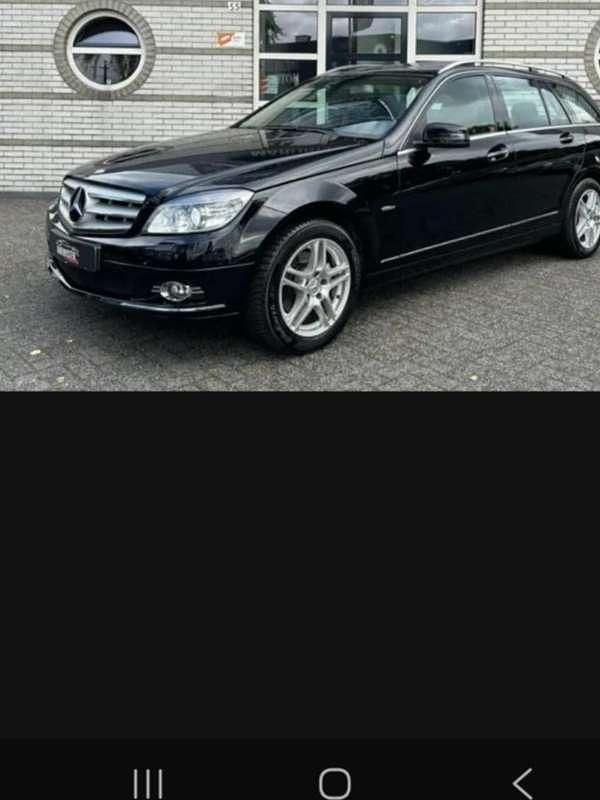 Zwart Gebruikt 2008 Mercedes C180 Avantgarde Stationwagen | € 8.900 (Eerlijke prijs) - Afbeelding 1/4