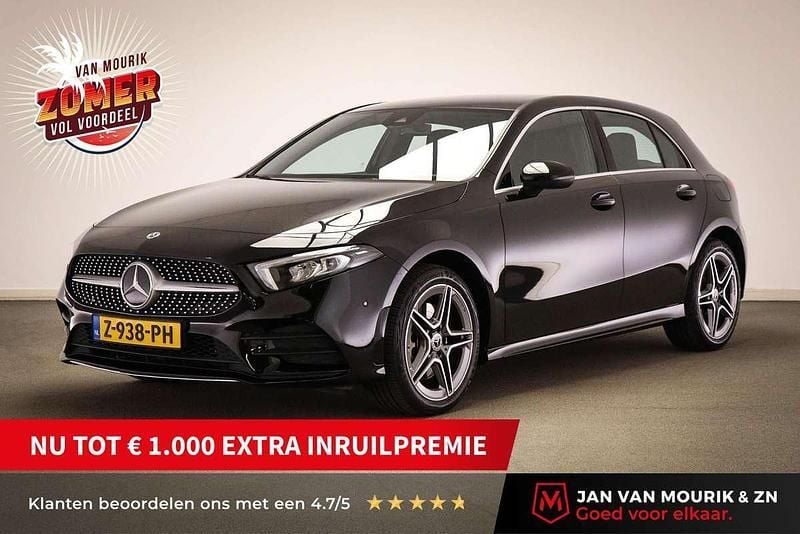 Zwart Gebruikt 2022 Mercedes A250 Business Hatchback | € 29.245 (Goede deal) - Afbeelding 1/4