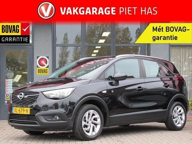 Zwart Gebruikt 2019 Opel Crossland X Innovation SUV | € 11.750 (Eerlijke prijs) - Afbeelding 1/4