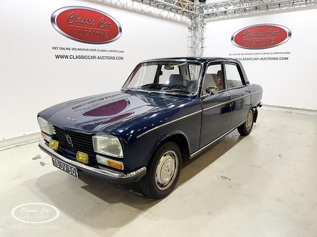 Blauw Gebruikt 1973 Peugeot 304 Sedan | € 7.500 - Afbeelding 1/4
