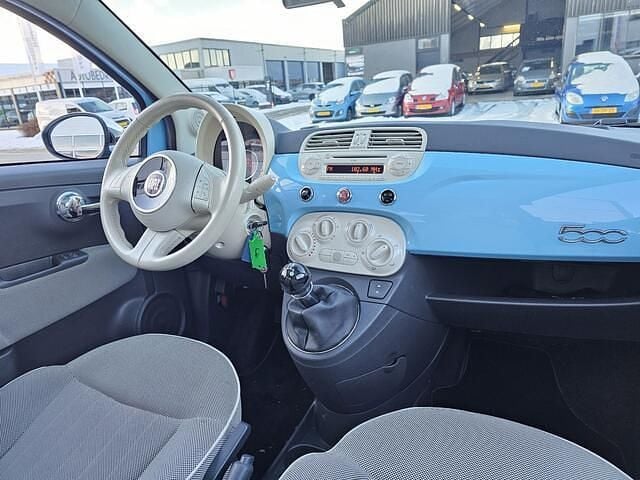 Occasion Fiat 500 Easy 69 PK (50 kW) 2014 Blauw Hatchback