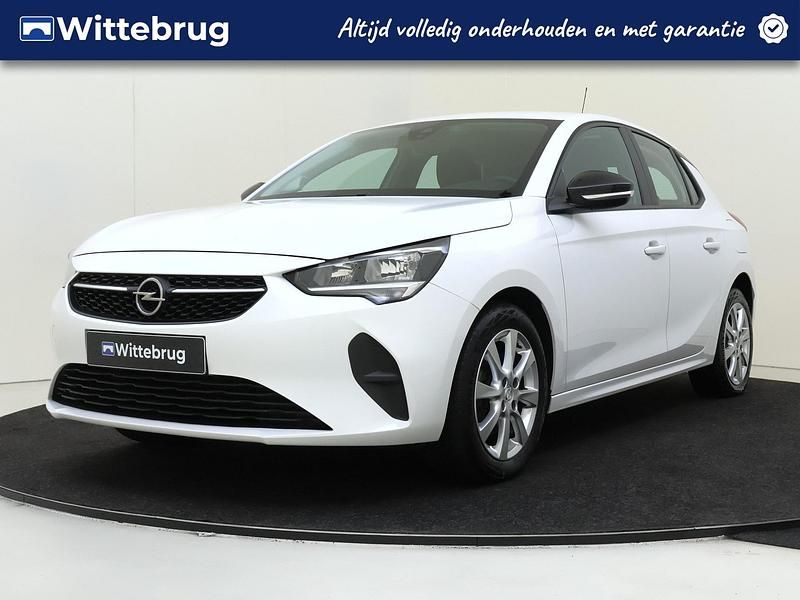 Wit Gebruikt 2022 Opel Corsa Edition Hatchback | € 13.725 (Goede deal) - Afbeelding 1/3