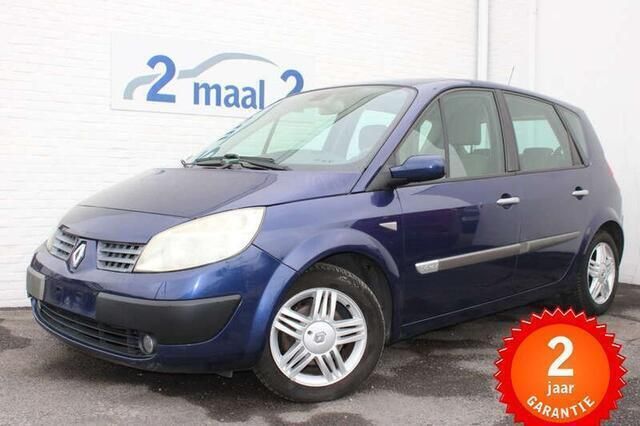 Blauw Gebruikt 2005 Renault Scénic II MPV | € 4.480 - Afbeelding 1/3