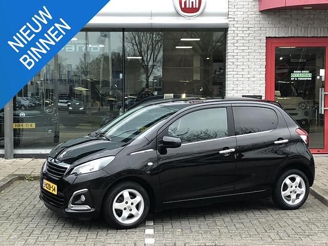 Zwart Gebruikt 2014 Peugeot 108 Hatchback | € 6.450 (Iets duurder) - Afbeelding 1/4