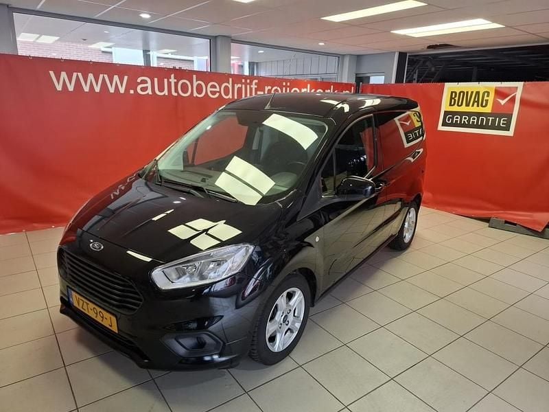 Zwart Occasion 2023 Ford Transit Limited Van | € 14.950 (Super prijs) - Afbeelding 1/4
