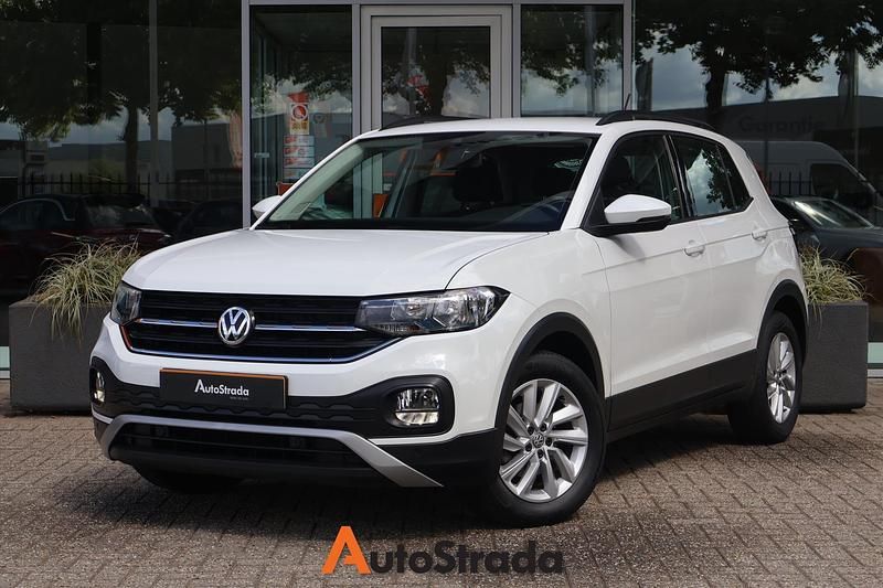 Wit Gebruikt 2019 VW T-Cross Life SUV | € 14.900 (Eerlijke prijs) - Afbeelding 1/4