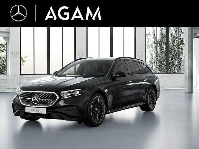 Nieuw Mercedes E300 Sport Edition 204 PK (150 kW) 2025 Zwart Stationwagen