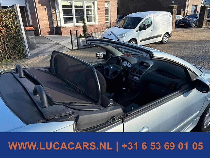 Occasion Peugeot 206 109 PK (80 kW) 2004 Grijs Cabriolet