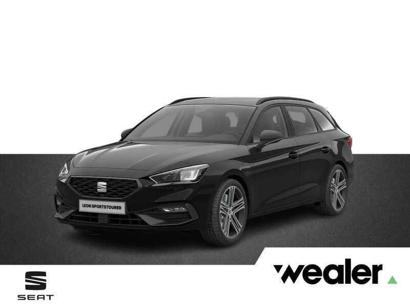 Zwart, metallic lak Nieuw 2025 Seat Leon ST FR Stationwagen | € 38.980 (Super prijs) - Afbeelding 1/1