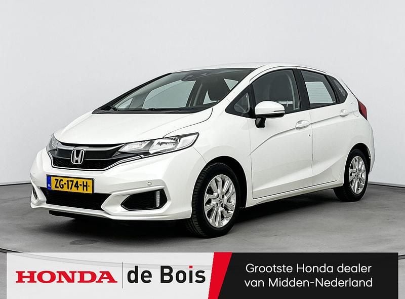 Wit Gebruikt 2019 Honda Jazz Comfort Hatchback | € 17.900 (Eerlijke prijs) - Afbeelding 1/4
