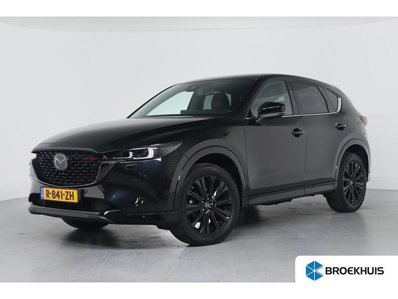 Zwart Occasion 2022 Mazda CX-5 Homura-Line SUV | € 37.895 (Duur) - Afbeelding 1/4