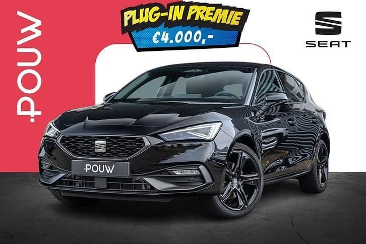 Zwart Nieuw 2025 Seat Leon Business Hatchback | € 38.350 (Eerlijke prijs) - Afbeelding 1/4