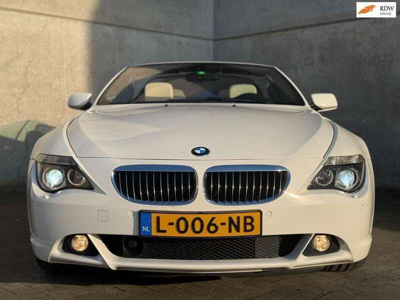 Wit Gebruikt 2007 BMW 650 Cabriolet Cabriolet | € 29.250 - Afbeelding 1/4