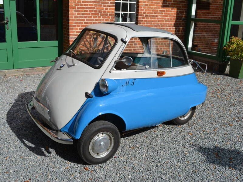 Blauw Gebruikt 1958 BMW Isetta 250 Coupé | € 25.000 - Afbeelding 1/4