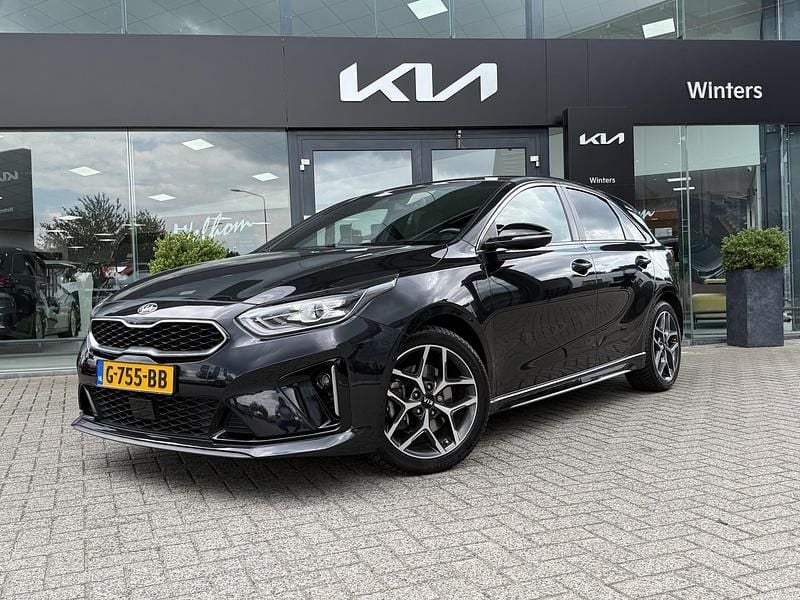 Zwart Gebruikt 2019 Kia Ceed GT-Line Hatchback | € 21.885 (Eerlijke prijs) - Afbeelding 1/4