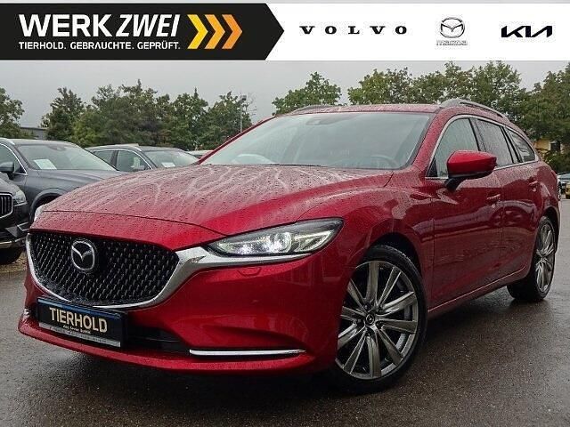 Rood Gebruikt 2021 Mazda 6 Sports-Line Stationwagen | € 34.344 - Afbeelding 1/4