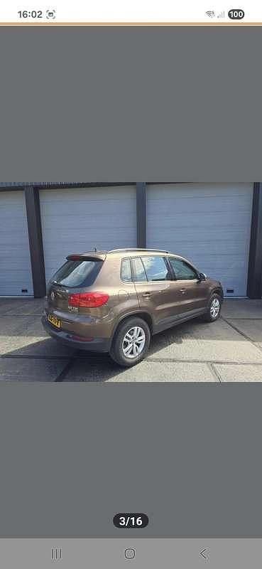 Bruin Gebruikt 2014 VW Tiguan Sport SUV | € 10.950 (Goede deal) - Afbeelding 1/4