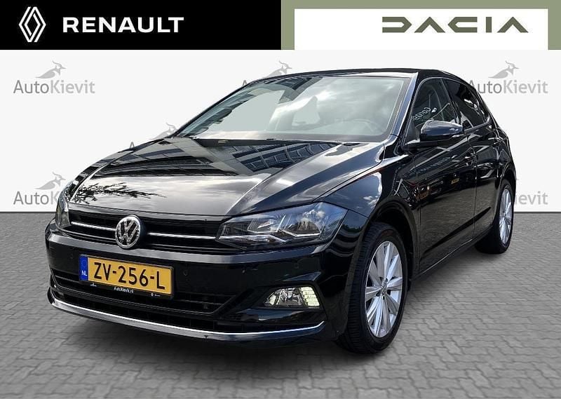 Zwart Gebruikt 2018 VW Polo Highline Hatchback | € 15.950 (Eerlijke prijs) - Afbeelding 1/3