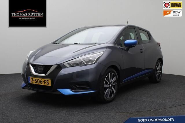 Grijs Gebruikt 2018 Nissan Micra N-Connecta Hatchback | € 10.499 (Eerlijke prijs) - Afbeelding 1/4